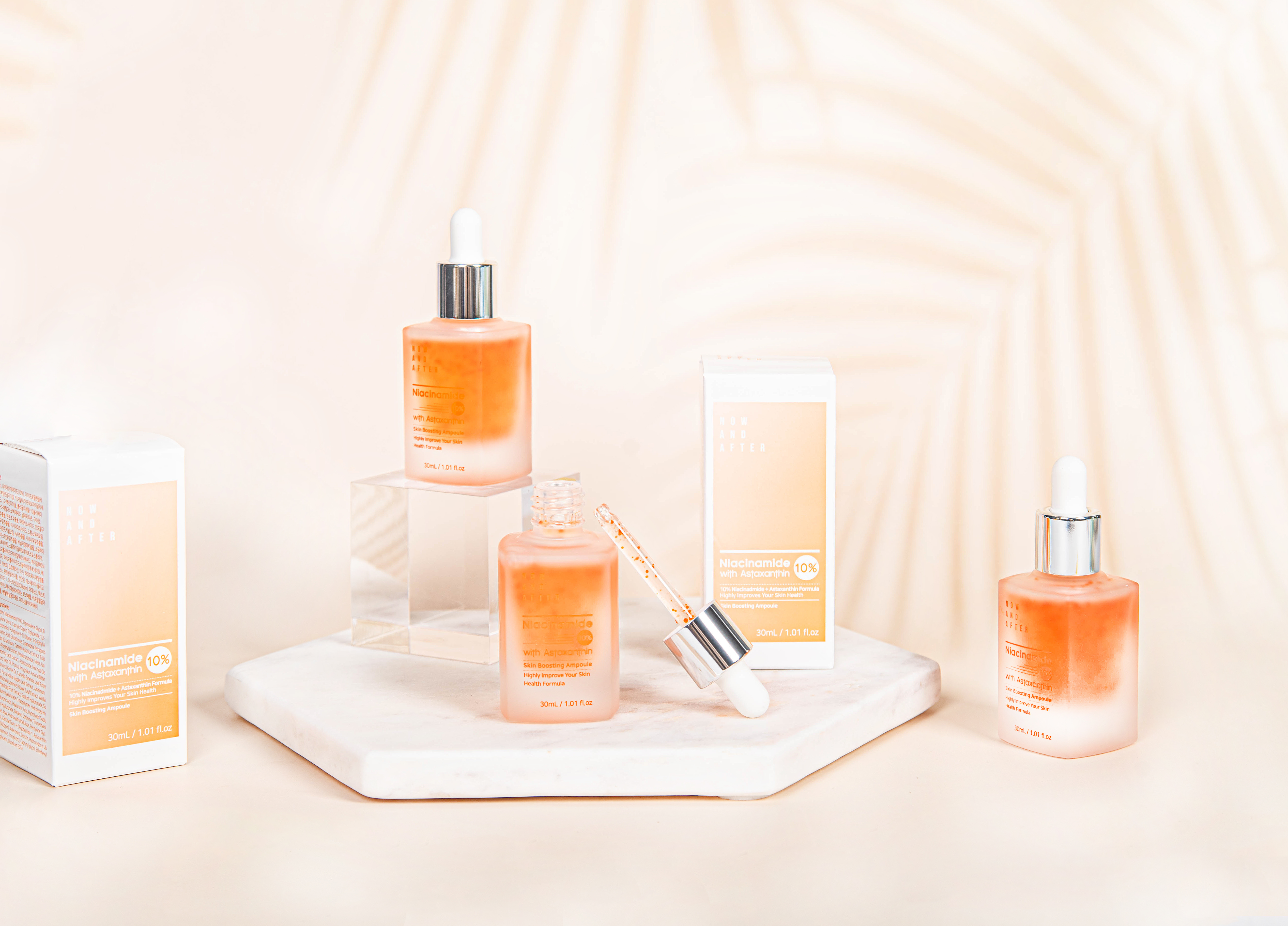 Now and After Niacinamide 10% with Astaxanthin Ampoule