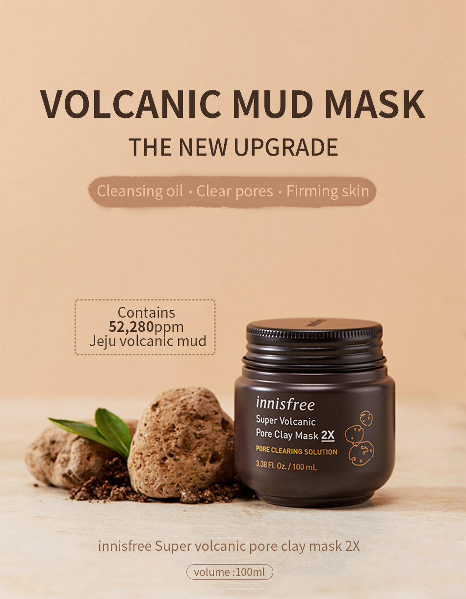 [Youtube Creater Only]INNISFREE Super Volcanic Pore Clay Mask 2X 100ml 상세이미지 2