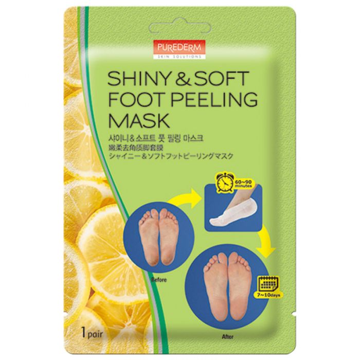 PUREDERM Shiny And Soft Foot Peeling Mask 상세이미지 1