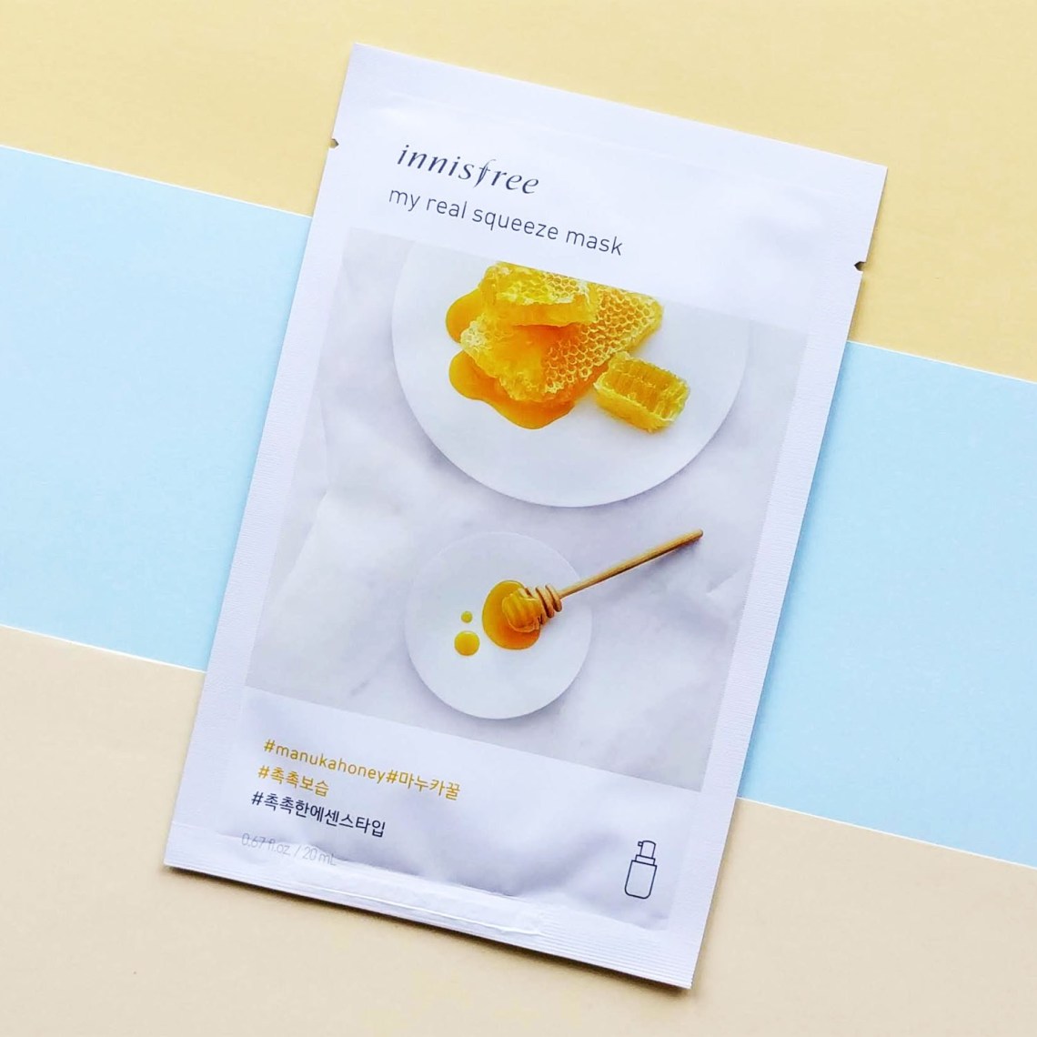 INNISFREE My Real Squeeze Mask EX #Manuka Honey 20ml