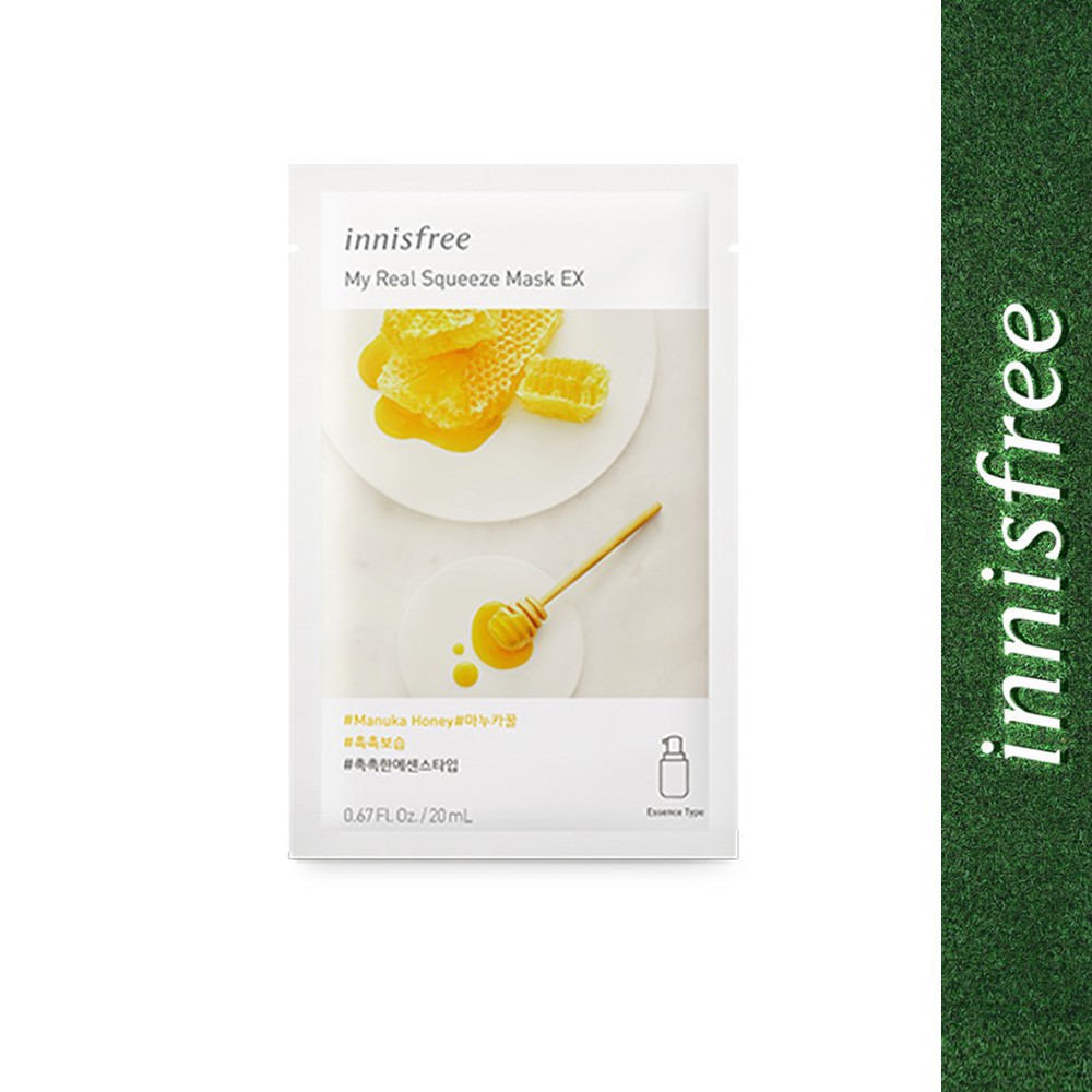 INNISFREE My Real Squeeze Mask EX #Manuka Honey 20ml 상세이미지 1